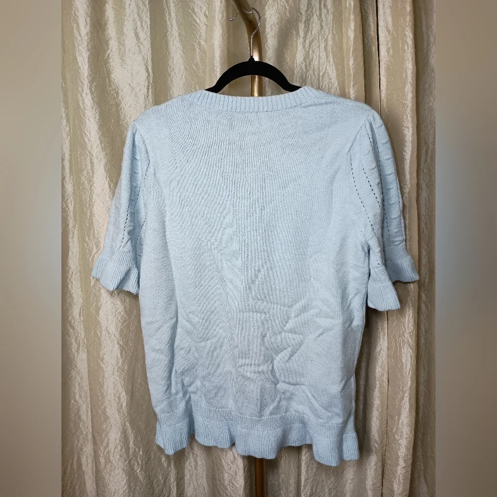 Light Blue Women's Sweater Size L